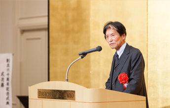 受賞者スピーチ（大阪大学 名誉教授 足立吟也氏）